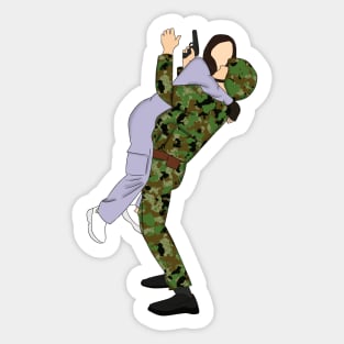 Crash landing on you kdrama Sticker